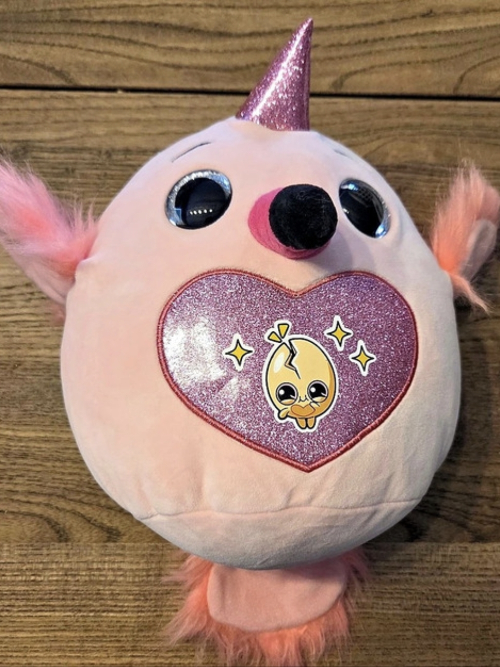 Zuru Rainbocorns Sparkle Heart Surprise Pink Plush Toy